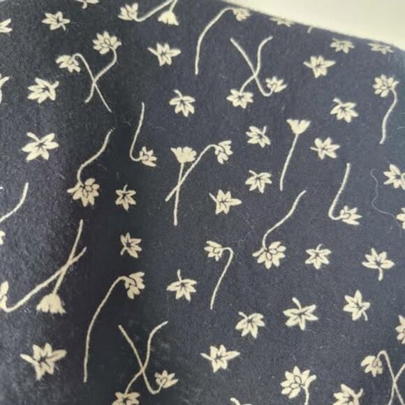 Bentley Plus Stretchy Floral Pants Vintage Soft Girl Casual Trousers - Picture 4 of 6